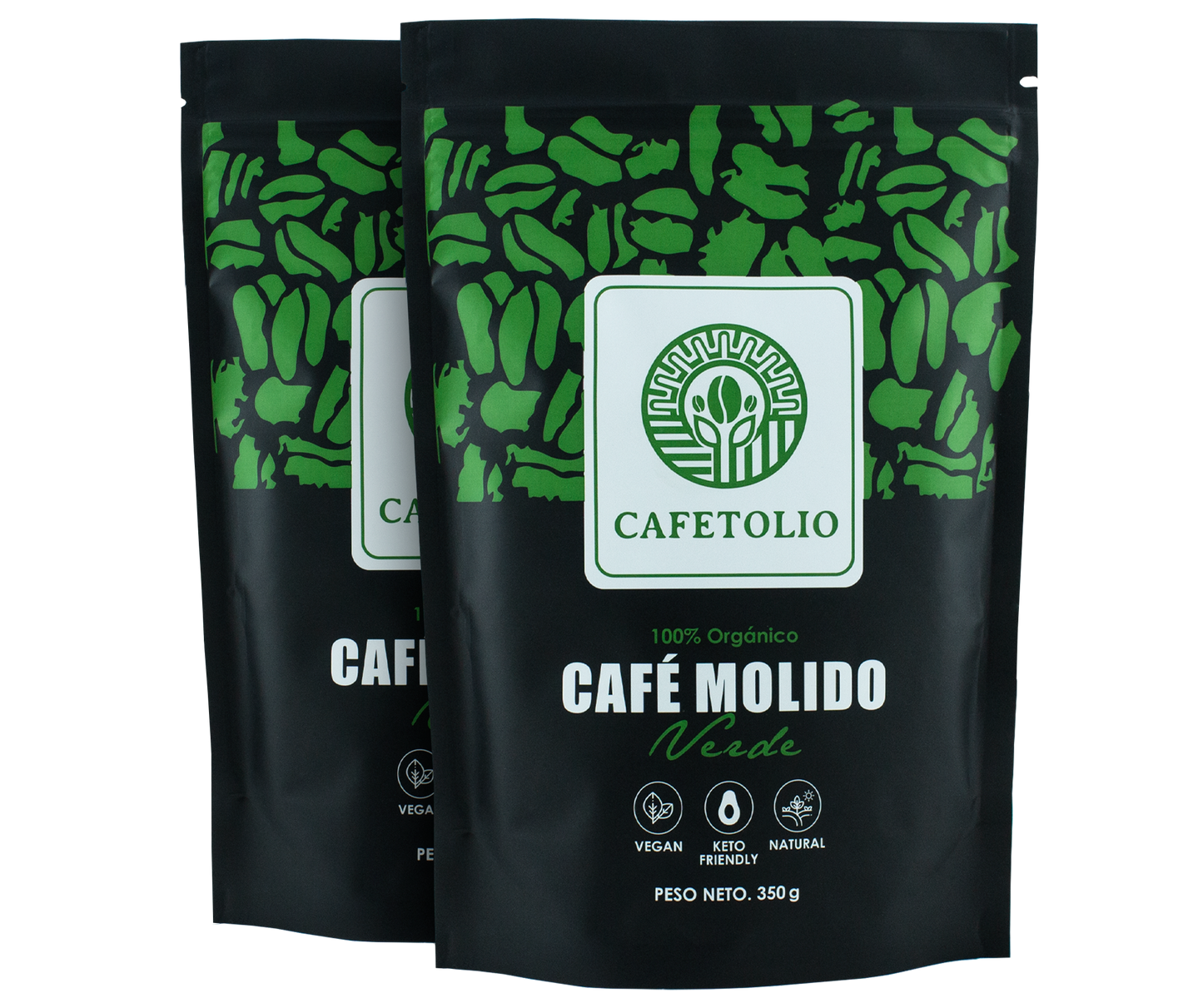 Cafetolio Verde - Café Molido verde
