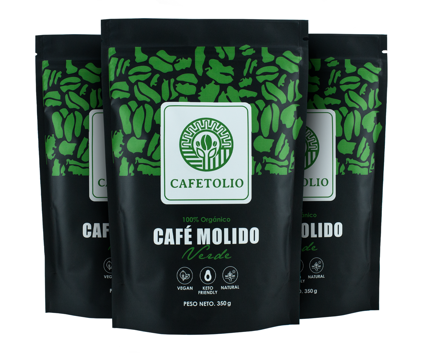 Cafetolio Verde - Café Molido verde