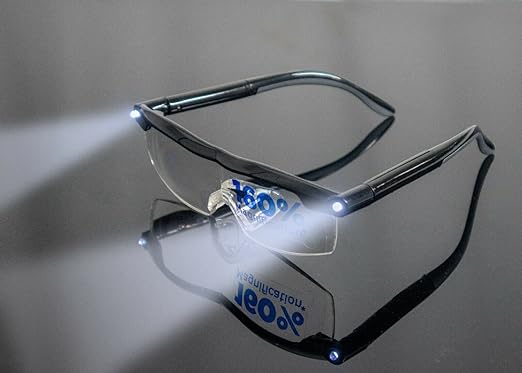Lupa Tipo Gafas Con Luz Led