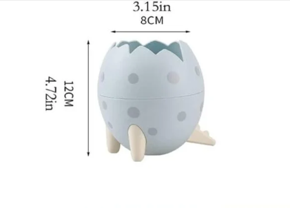 PORTALAPICES EN FORMA DE HUEVO