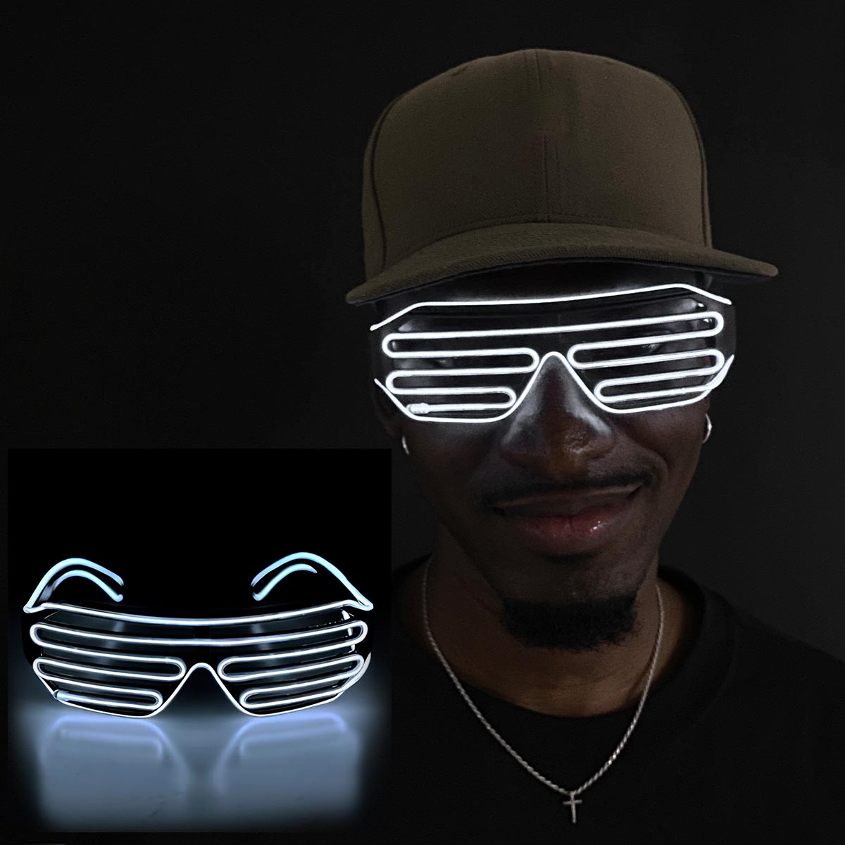 Gafas Luminosas Neon Luz LED