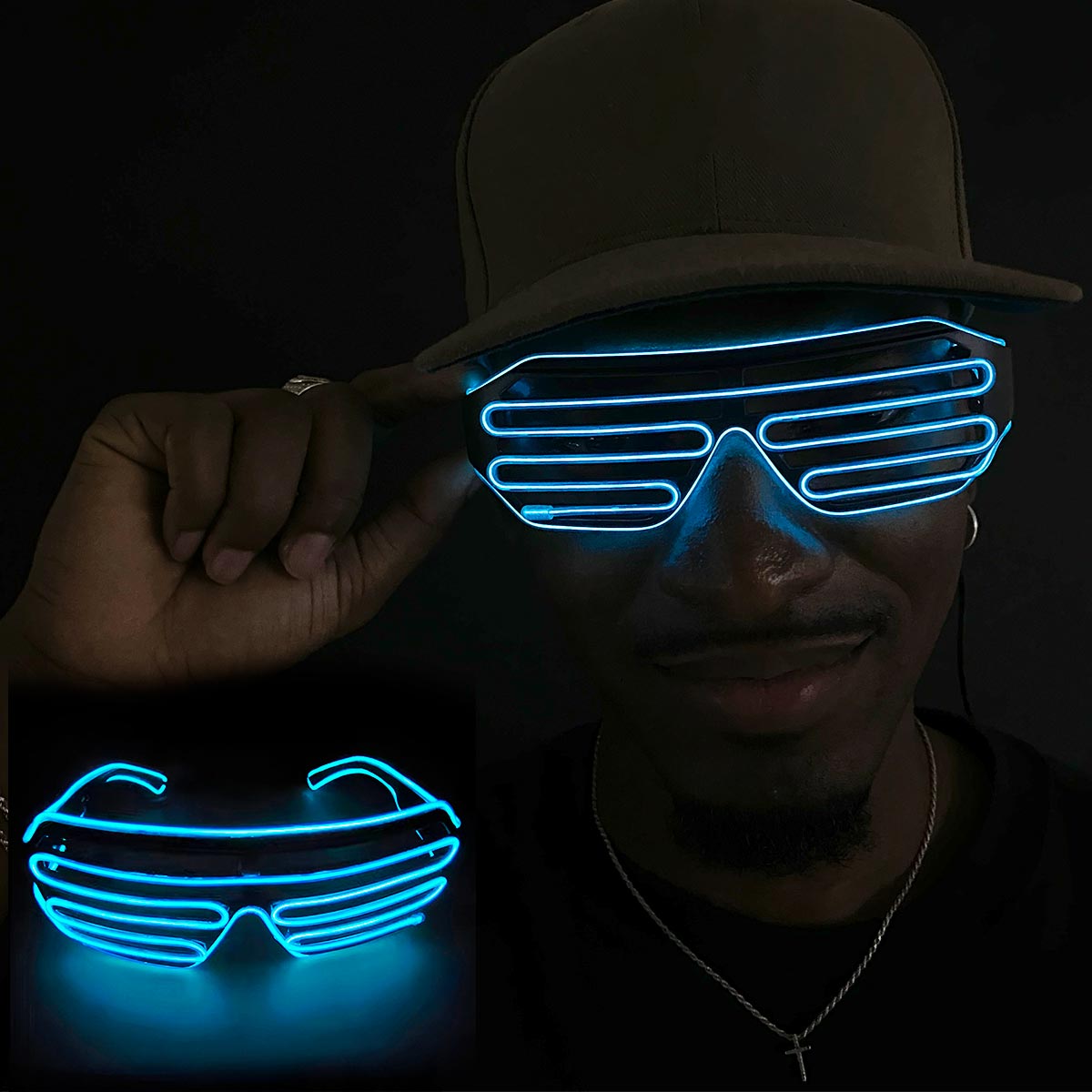 Gafas Luminosas Neon Luz LED