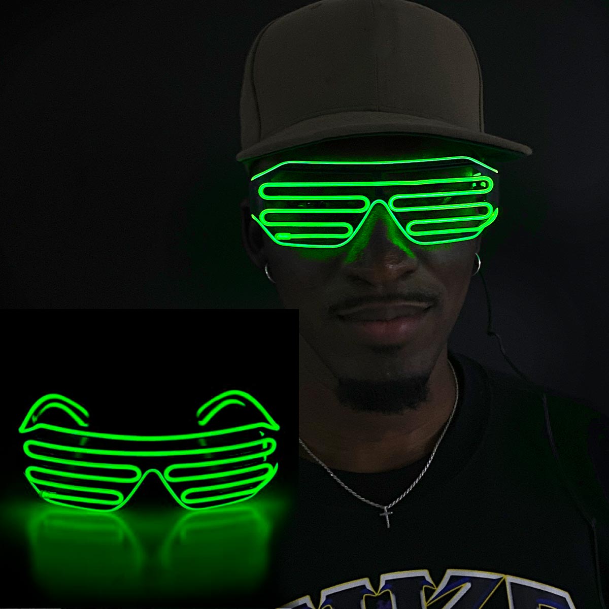 Gafas Luminosas Neon Luz LED