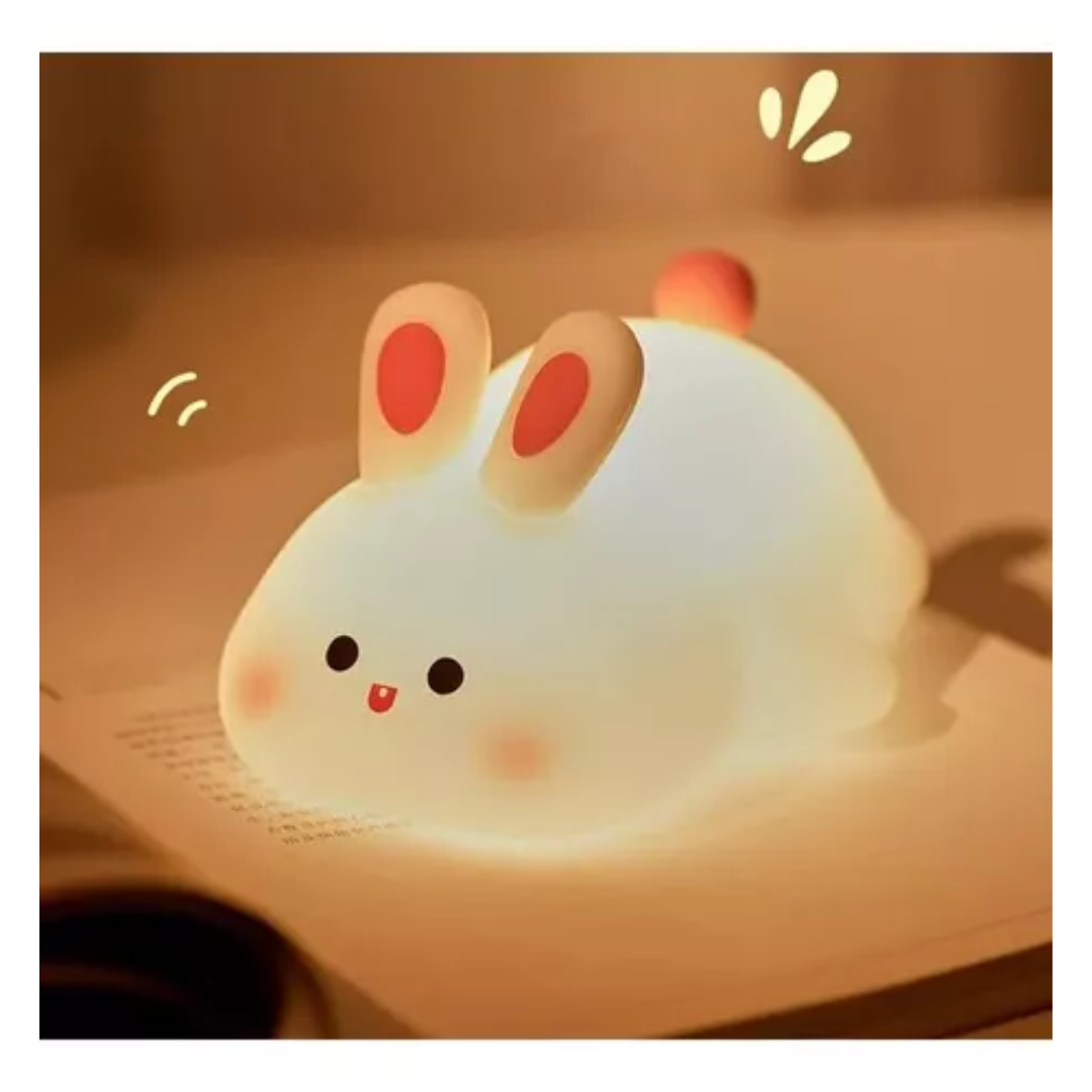 Lámpara Conejito 3 Tonos De silicona