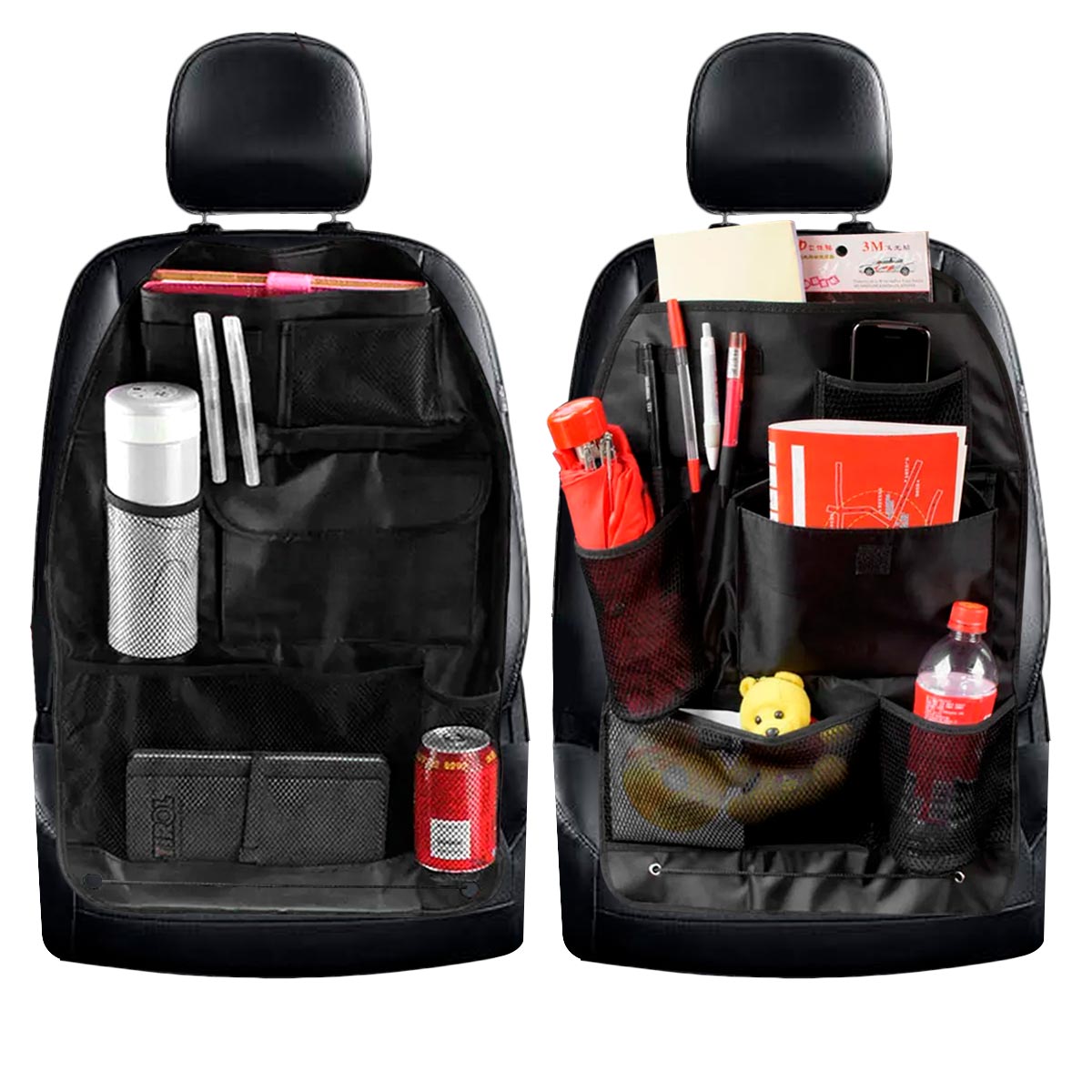 Organizador x2 Para Asiento De Carro