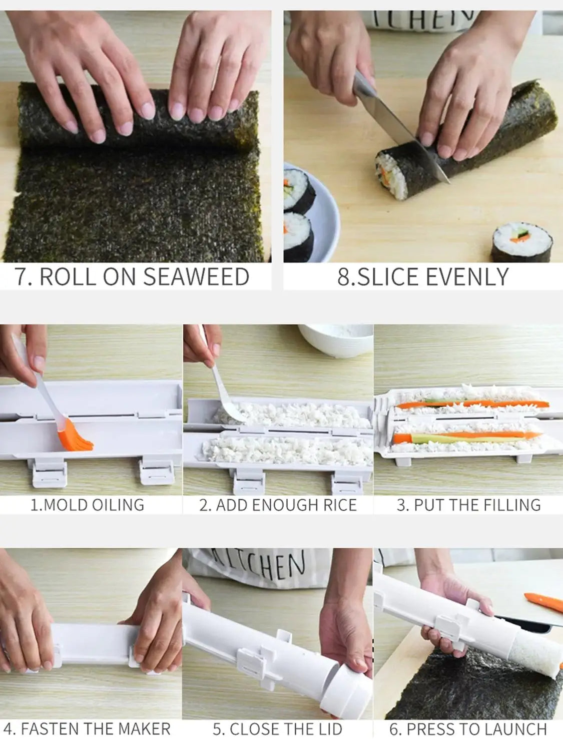 Maquina para hacer Sushi