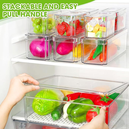 Kit  De 10 Organizadores De Nevera