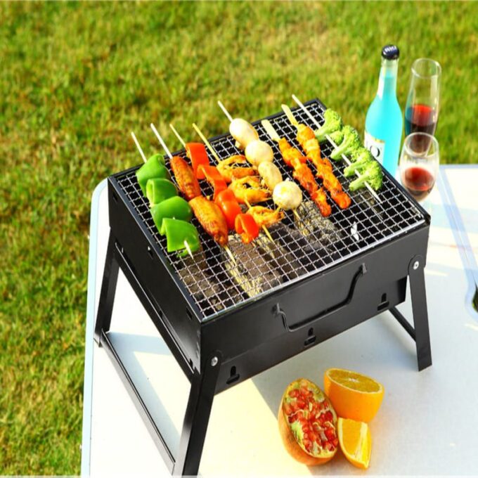 Parrilla de portatil de acero