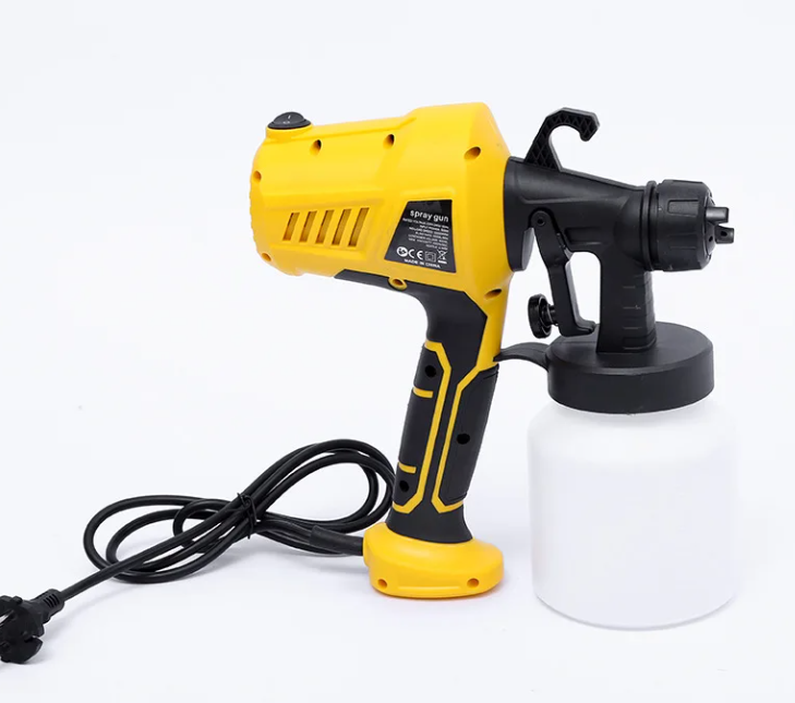 pistola de pintura + careta protectora