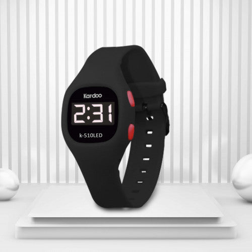 Reloj Digital Deportivo KG con Estuche | A prueba de agua, golpes