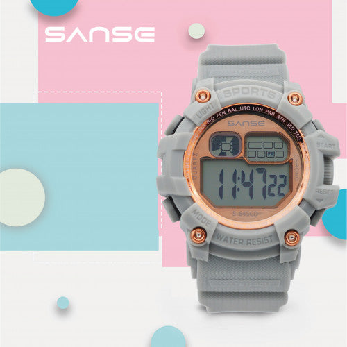 Reloj Digital Deportivo SN con Estuche | A prueba de agua, golpes
