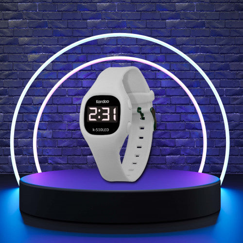 Reloj Digital Deportivo KG con Estuche | A prueba de agua, golpes
