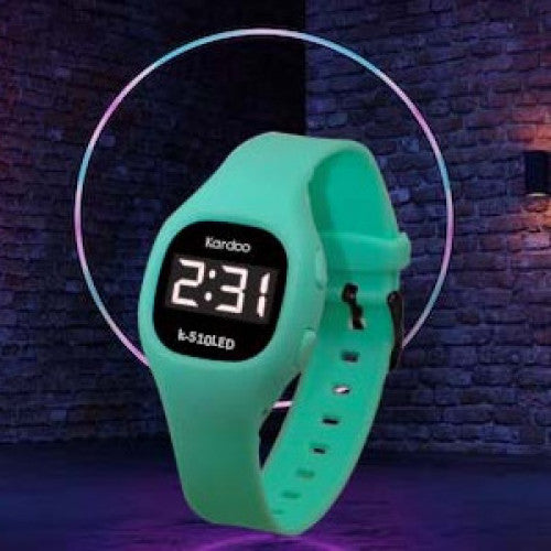 Reloj Digital Deportivo KG con Estuche | A prueba de agua, golpes