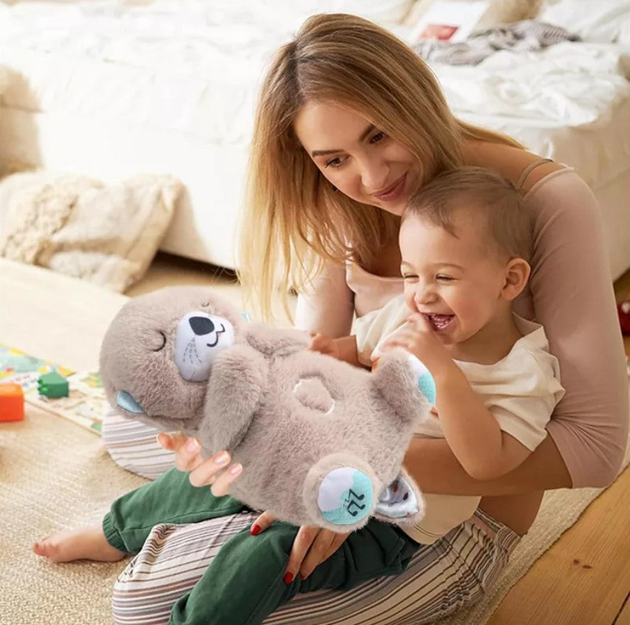 DORMI NUTRIA🦦💤 El Peluche que Acompaña y Calma el Sueño de tu Bebé💖🧸