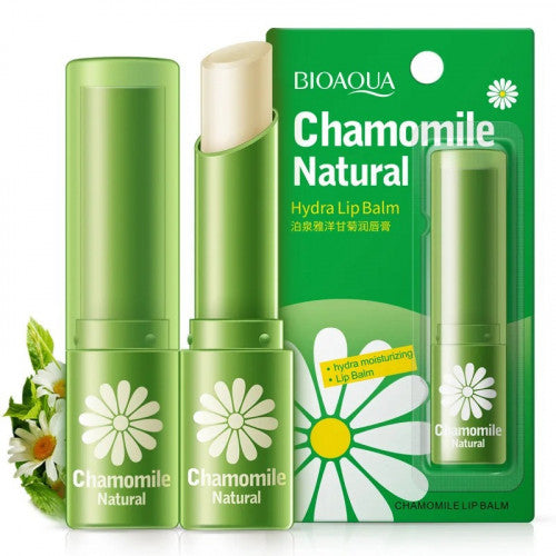 BALSAMO LABIAL HIDRATANTE MANZANILLA Y VITAMINA E (Tipo Chapstick)