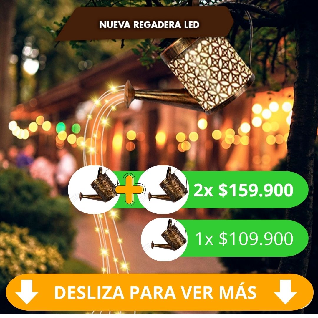 ✨Regadera LED Solar: Ilumina tu hogar sin Electricidad🌙