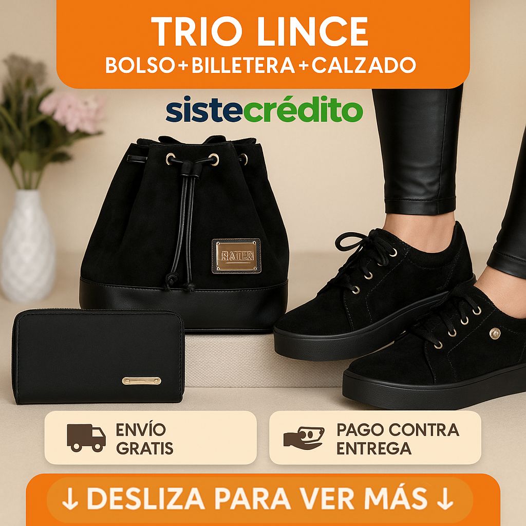 🛍️BOLSO + ZAPATOS + BILLETERA 🎁¡El reglo perfecto!✨
