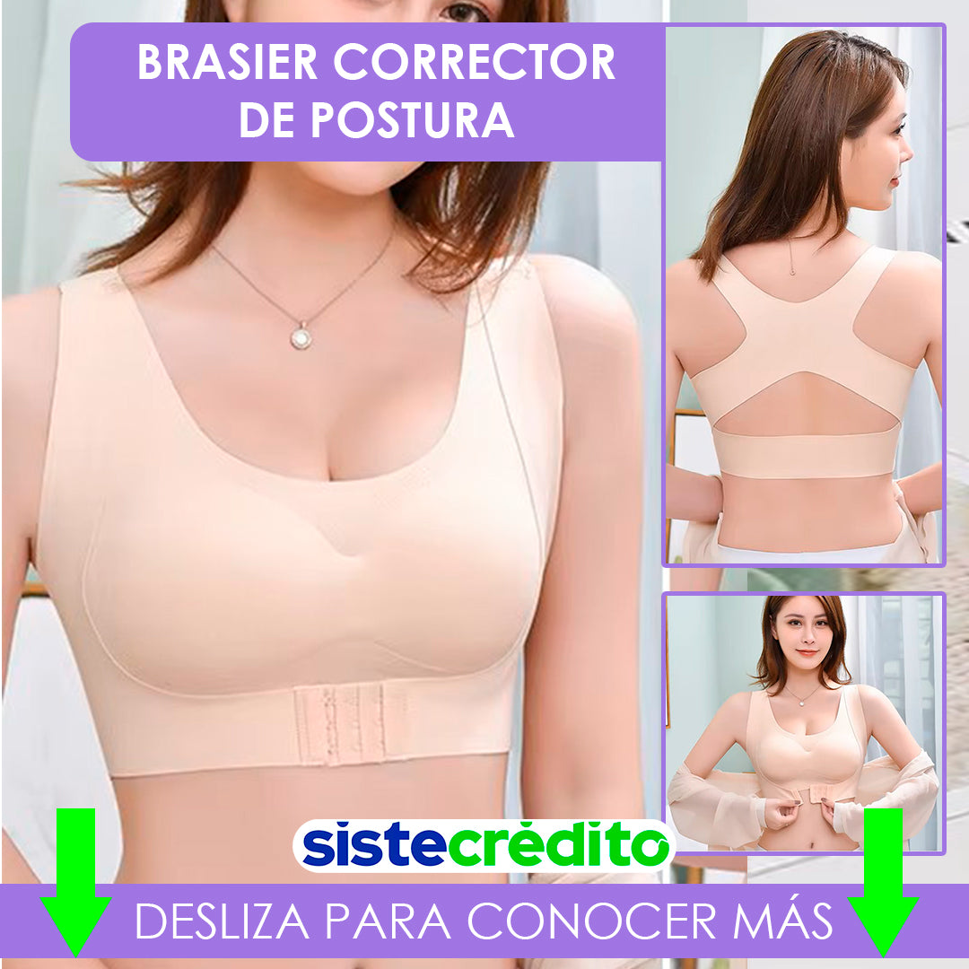 Brasier + Corrector de Postura 2 en 1