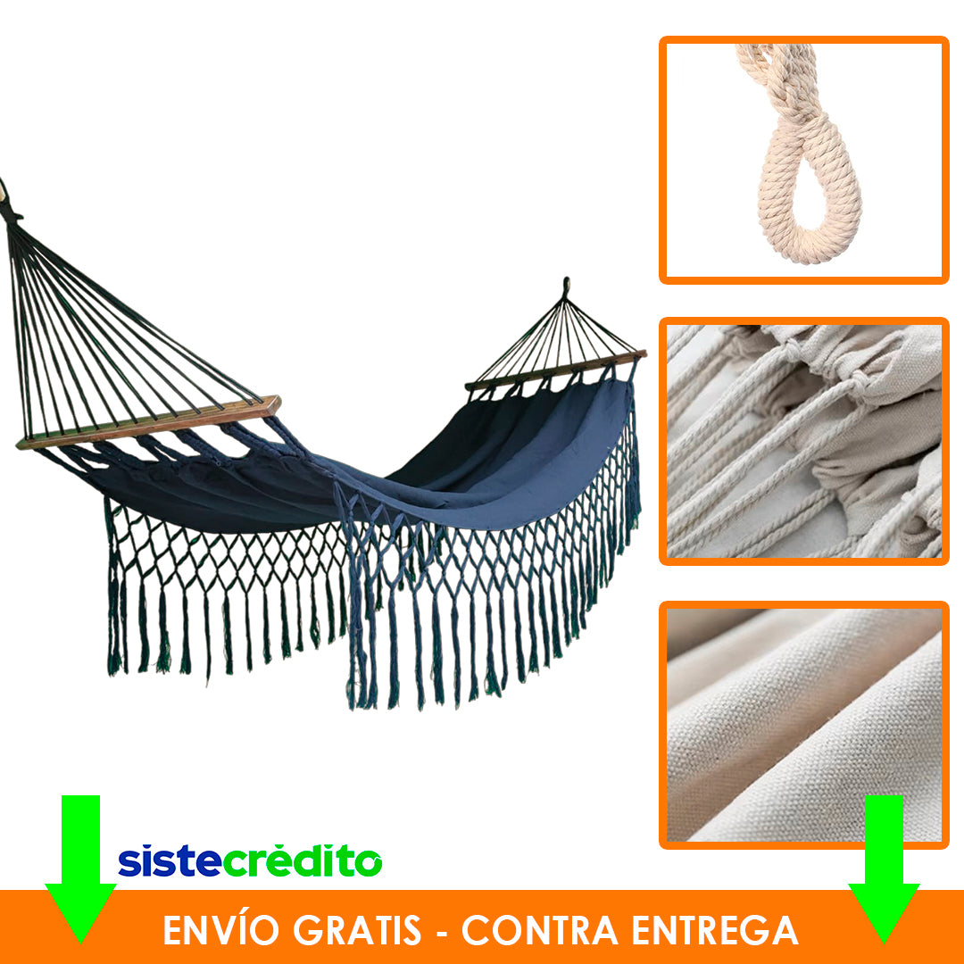Hamaca Tejida 100% Artesanal
