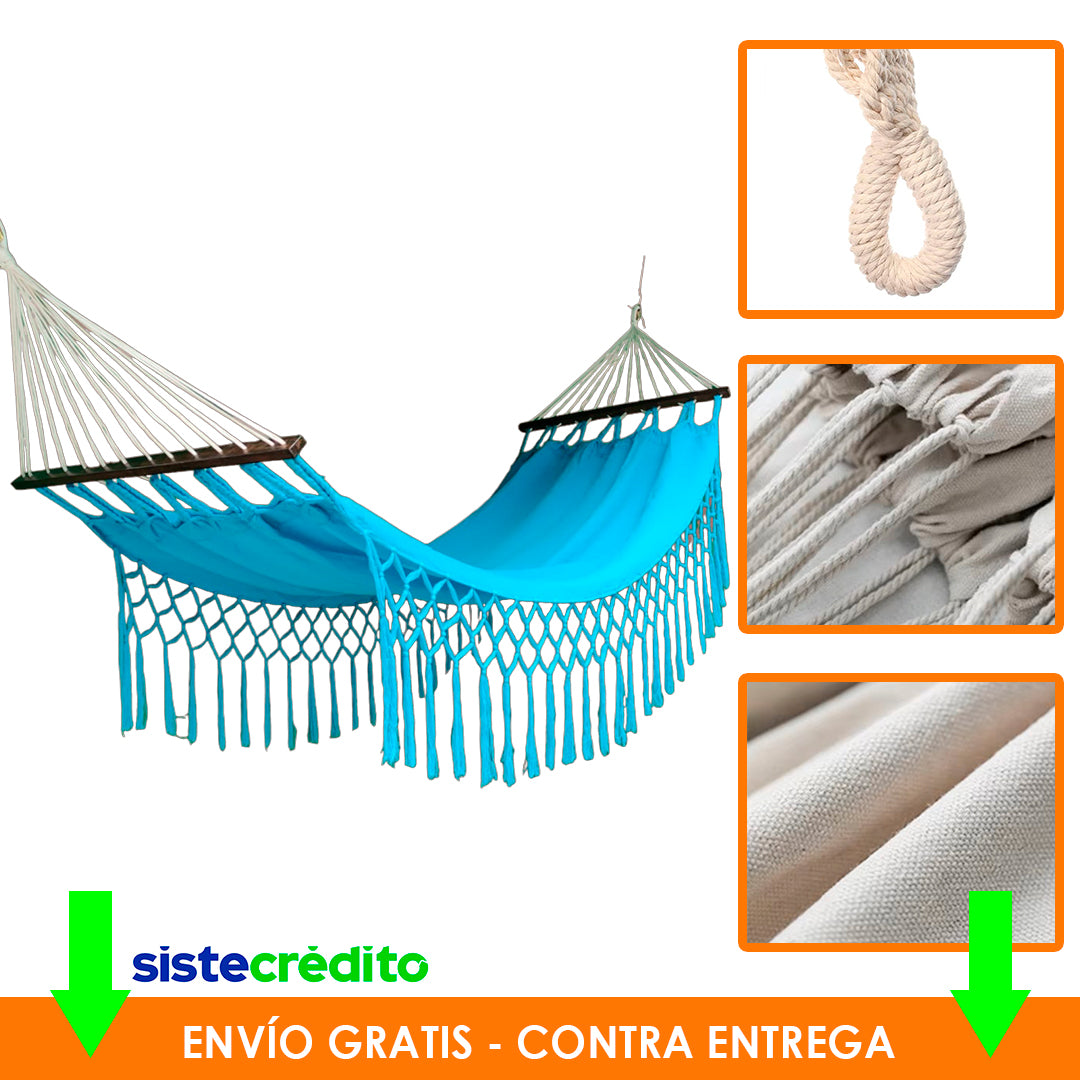 Hamaca Tejida 100% Artesanal