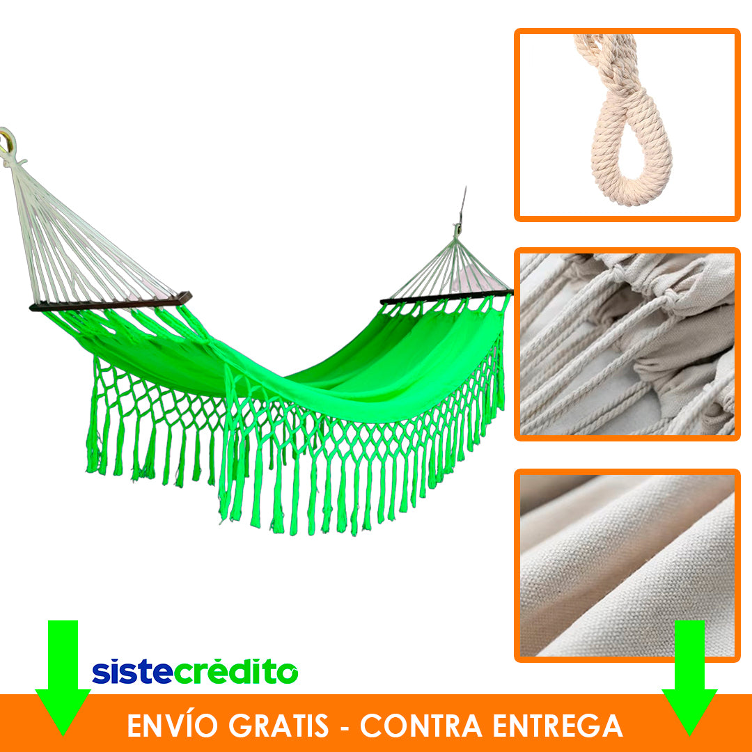 Hamaca Tejida 100% Artesanal