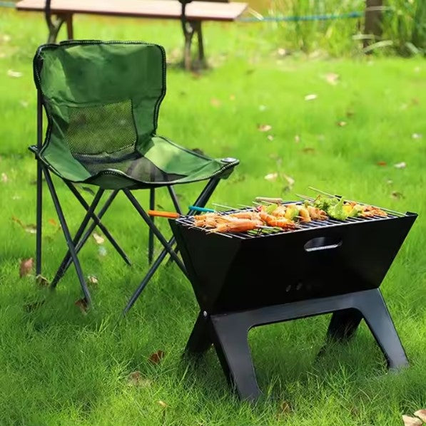 ✨¡NUEVO! ASADOR PLEGABLE Y PORTÁTIL 🔥 ¡Llévate el sabor de la parrilla a donde quieras!🍗