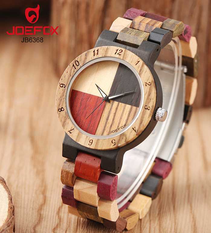 Reloj en Bambú Premium con Estuche de Madera
