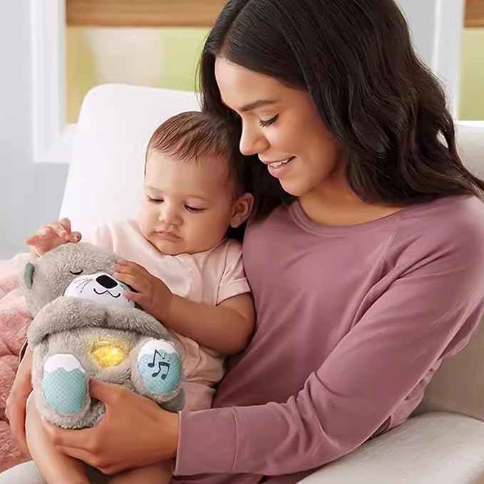 DORMI NUTRIA🦦💤 El Peluche que Acompaña y Calma el Sueño de tu Bebé💖🧸