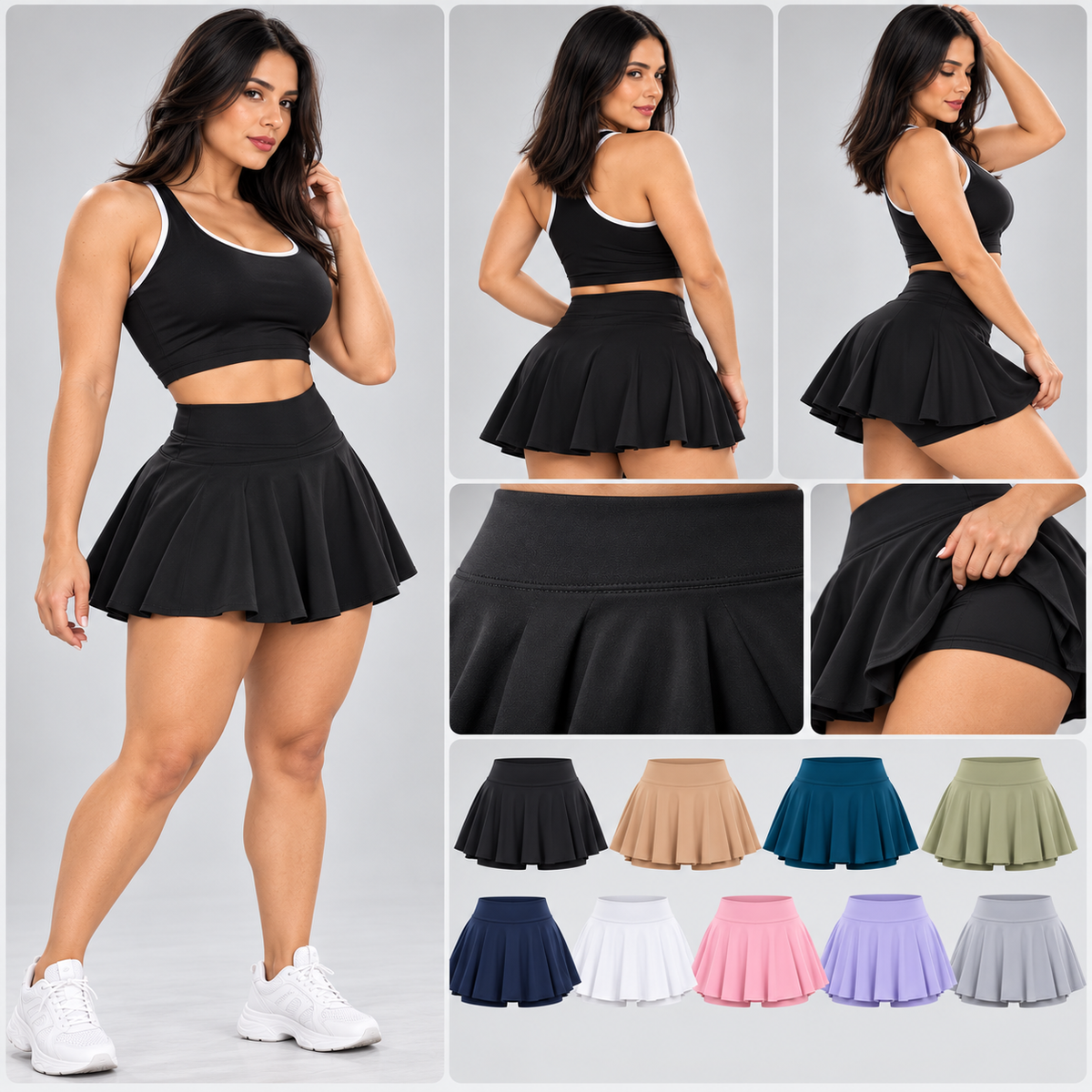 Falda Short TechDry Suplex