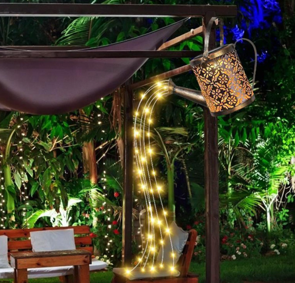 ✨Regadera LED Solar: Ilumina tu hogar sin Electricidad🌙