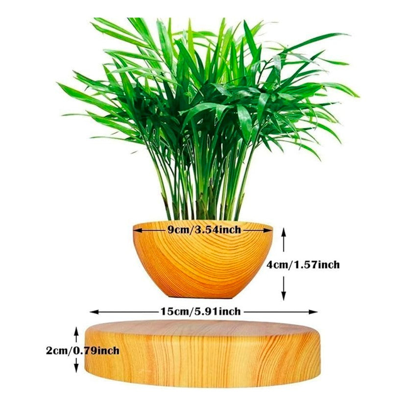 ✨Nueva Maceta Flotante Magnética!🪴🚀 Desafía la Gravedad con Tu Planta en el Aire