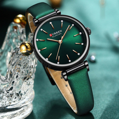 Reloj Análogo CR para Mujer - Pulso en cuero