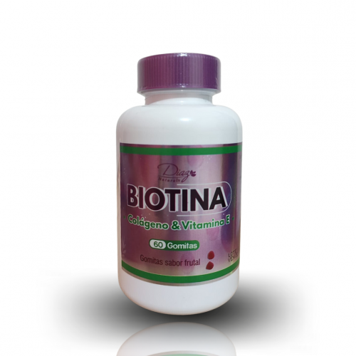 Gomitas Biotina x60 uds | Cabello, Piel, Uñas,