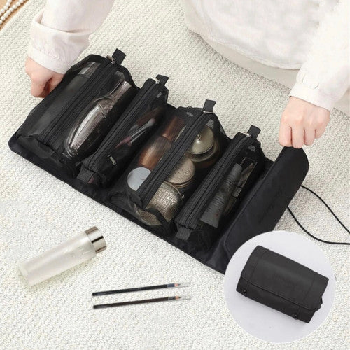 Bolsa Cosmetiquera 4 En 1 Viajera Portátil Desmontable