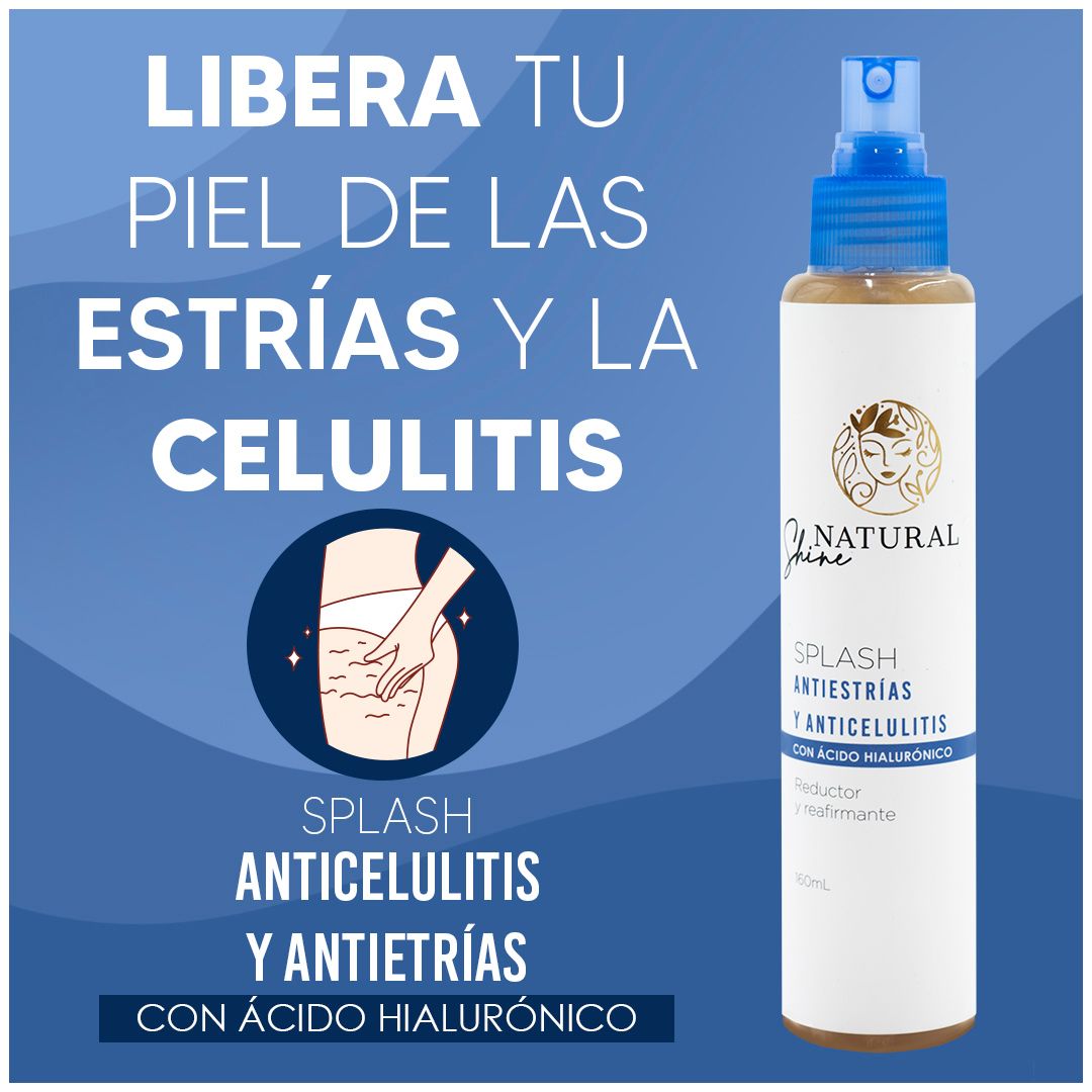 Anticelulitis y Antiestrías en splash | Con Ácido hialurónico