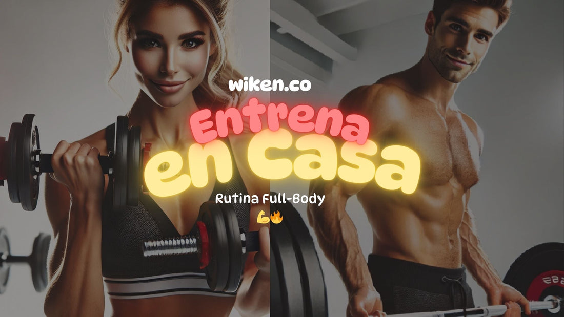Mes #1: 🏋️‍♂️ Entrena en Casa con Mancuernas: Rutina Full-Body 🔥💪¡Sin Excusas!