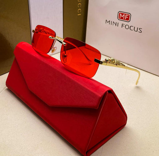 gafas de lujo + Estuche tipo billetera