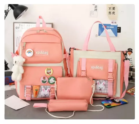 Bolso Oso 5 Piezas