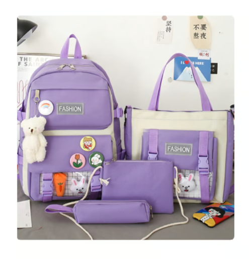 Bolso Oso 5 Piezas