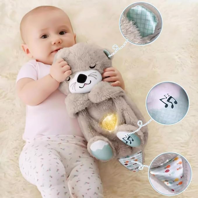 DORMI NUTRIA🦦💤 El Peluche que Acompaña y Calma el Sueño de tu Bebé💖🧸