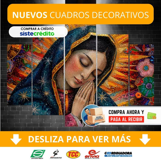 🎨 Cuadros Decorativos de 5 Piezas: Elegancia y Estilo en Cada Espacio 🖼️