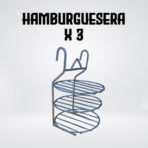 ACCESORIO HAMBURGUESA TRES PUESTOS