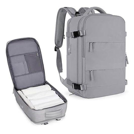 Nuevo MORRAL BOLSO VIAJERO EXPANDIBLE con Puerto USB 🎒✈️