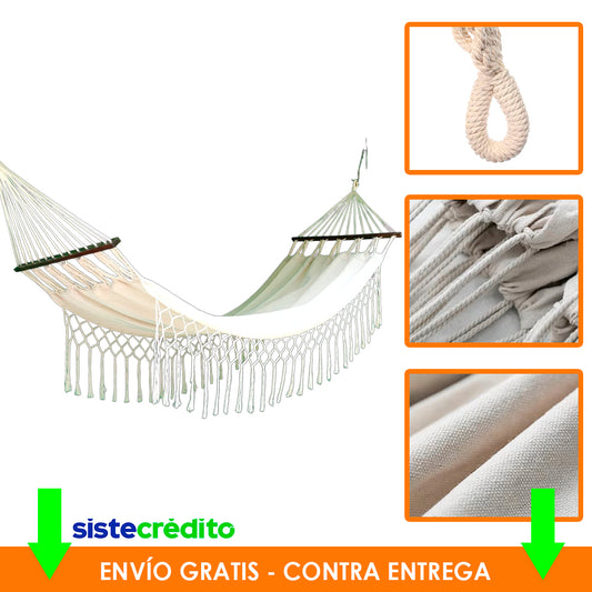 Hamaca Tejida 100% Artesanal
