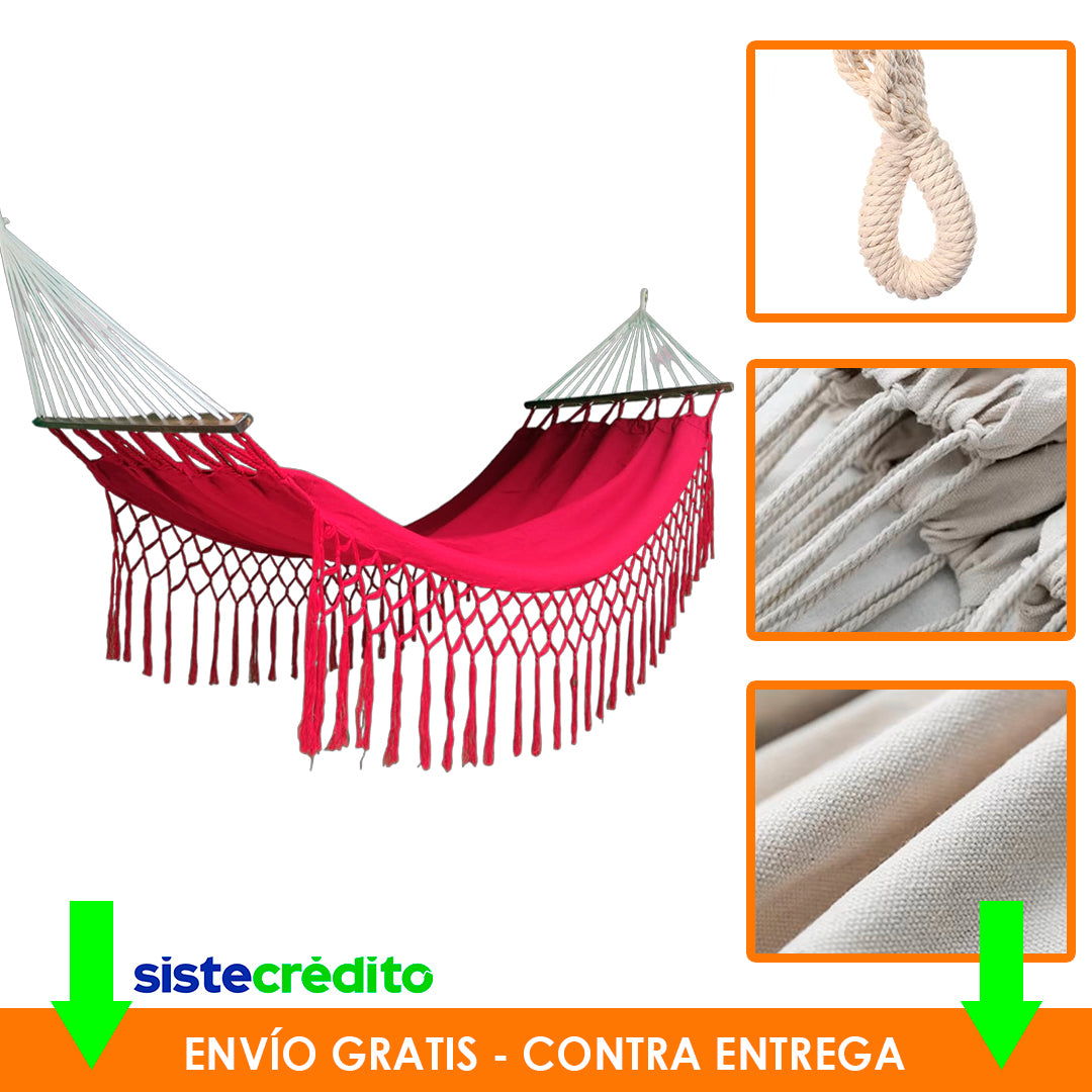 Hamaca Tejida 100% Artesanal