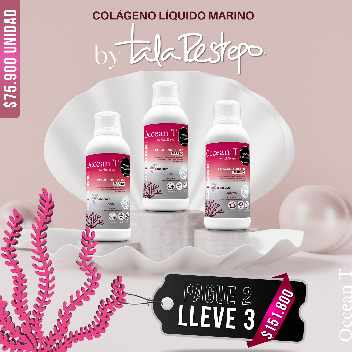 Colágeno Liquido Tala Restrepo Occean-T