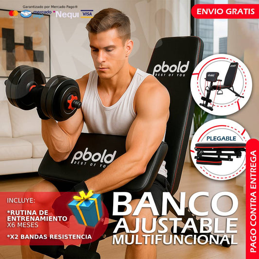 Banco Ajustable Multifuncional