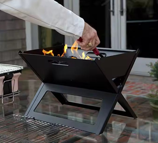 ✨¡NUEVO! ASADOR PLEGABLE Y PORTÁTIL 🔥 ¡Llévate el sabor de la parrilla a donde quieras!🍗