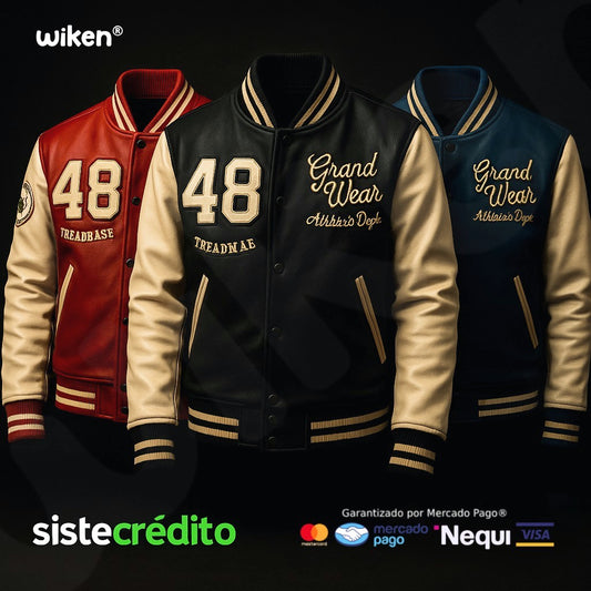 Chaqueta Premium Varsity Cuerotex Beisbolera ⚾