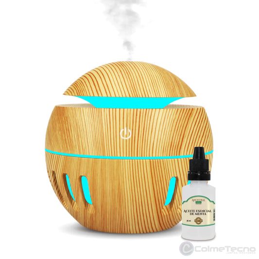 Difusor De Aromas 130ml Humidificador De Aire LED